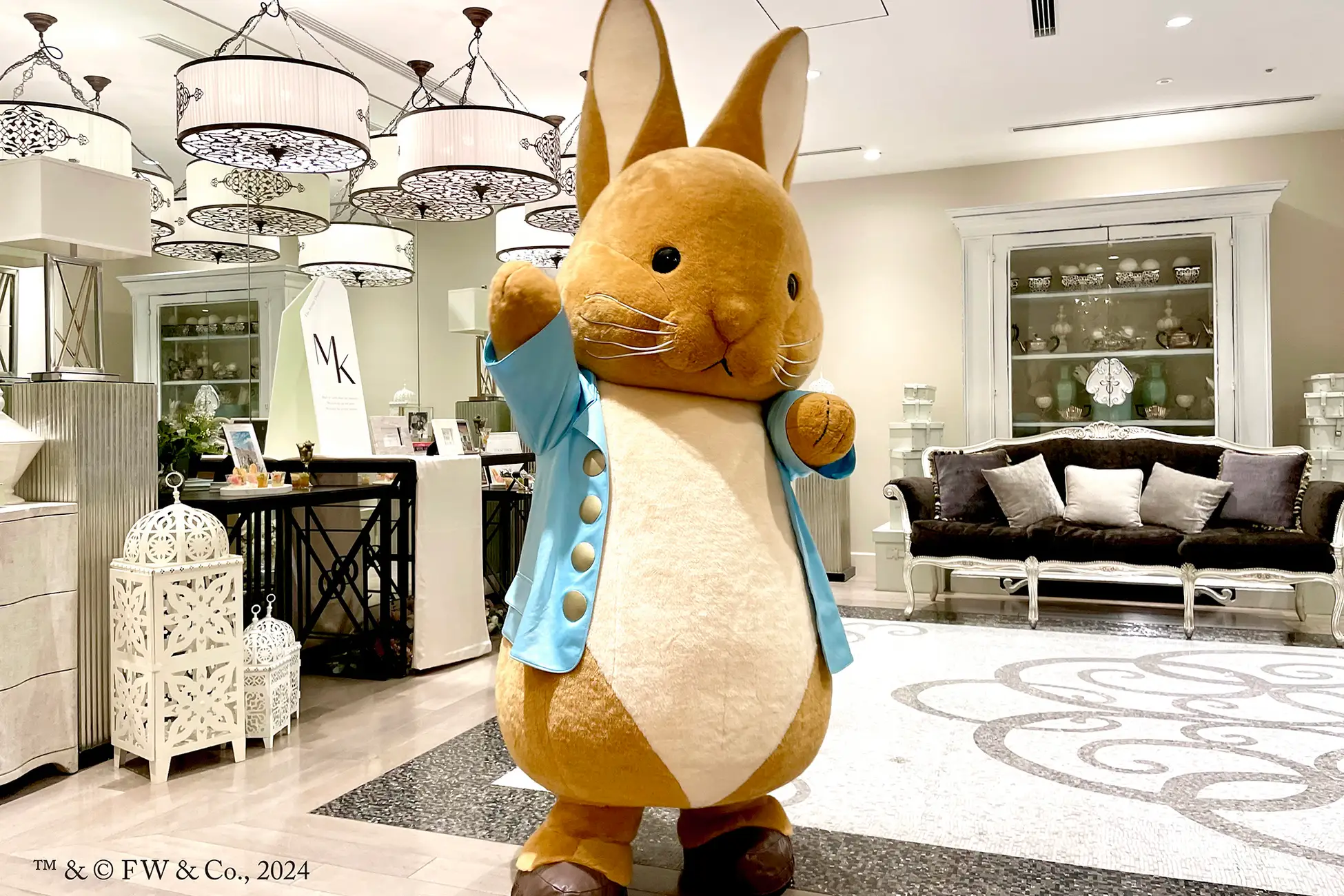 電気 ランプスタンド ピーターラビット（ピーターラビット